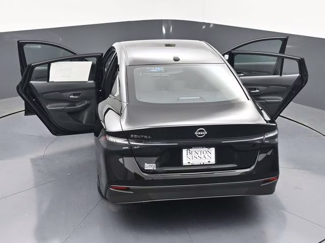 2026 Super Black Nissan Sentra S FWD Sedan