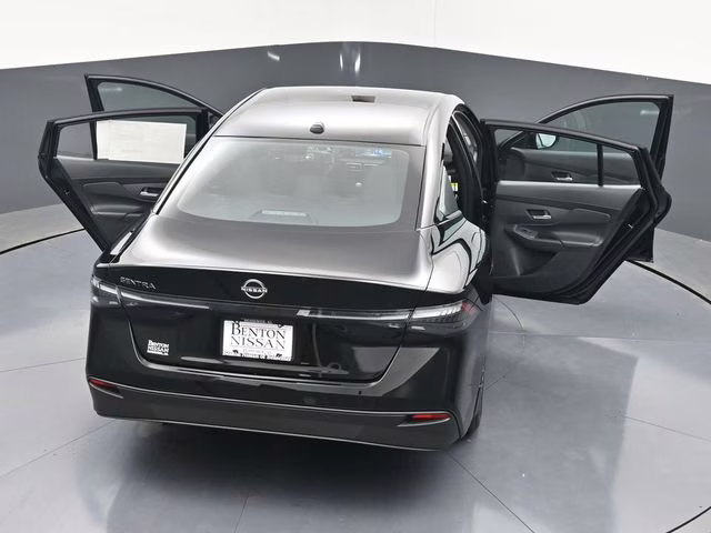 2026 Super Black Nissan Sentra S FWD Sedan