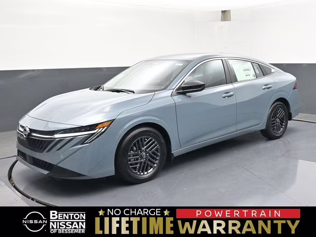 2026 Atlantic Gray Metallic Nissan Sentra SV FWD Sedan