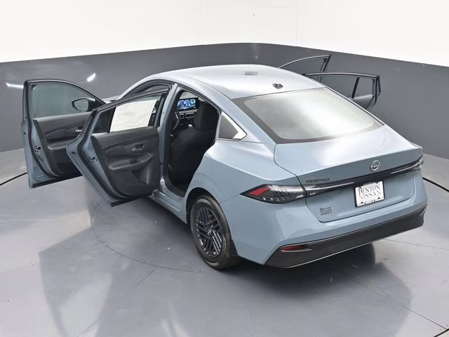 2026 Atlantic Gray Metallic Nissan Sentra SV FWD Sedan