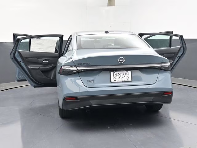 2026 Atlantic Gray Metallic Nissan Sentra SV FWD Sedan