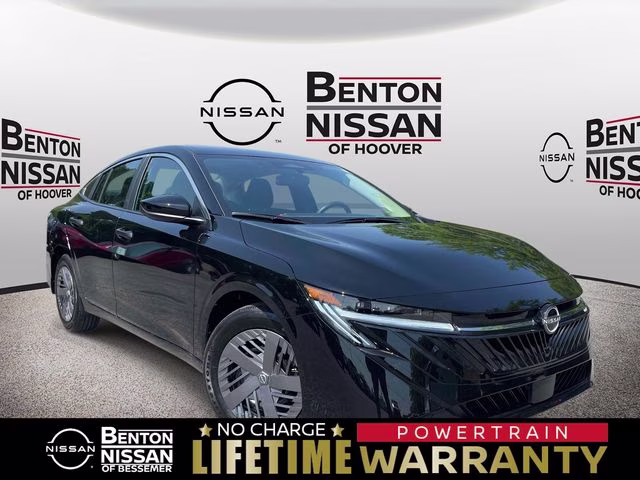 2026 Super Black Nissan Sentra S FWD Sedan