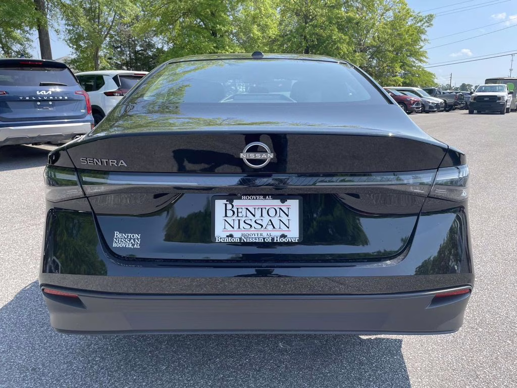 2026 Super Black Nissan Sentra S FWD Sedan