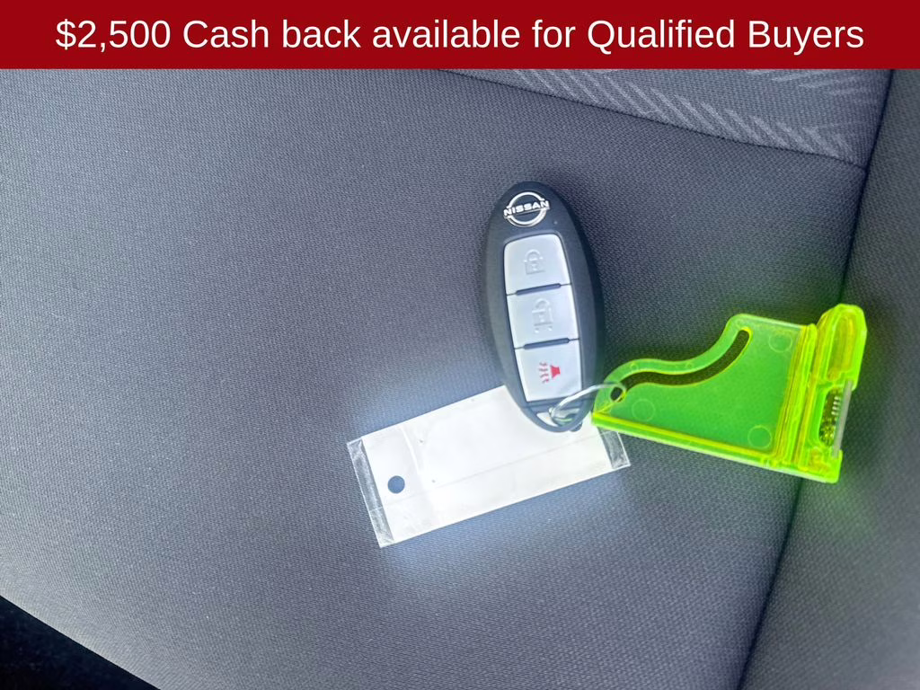 2026 Glacier White Nissan Frontier S 4X4 Truck