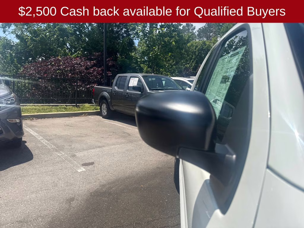 2026 Glacier White Nissan Frontier S 4X4 Truck