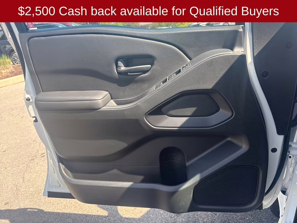 2026 Glacier White Nissan Frontier S 4X4 Truck