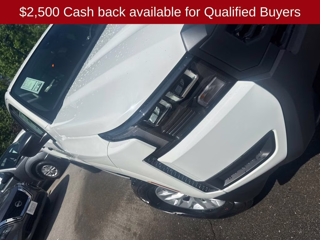 2026 Glacier White Nissan Frontier S 4X4 Truck