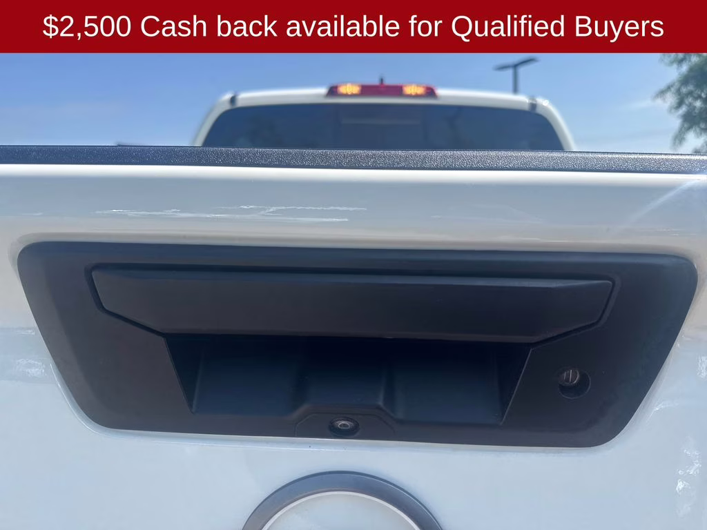 2026 Glacier White Nissan Frontier S 4X4 Truck