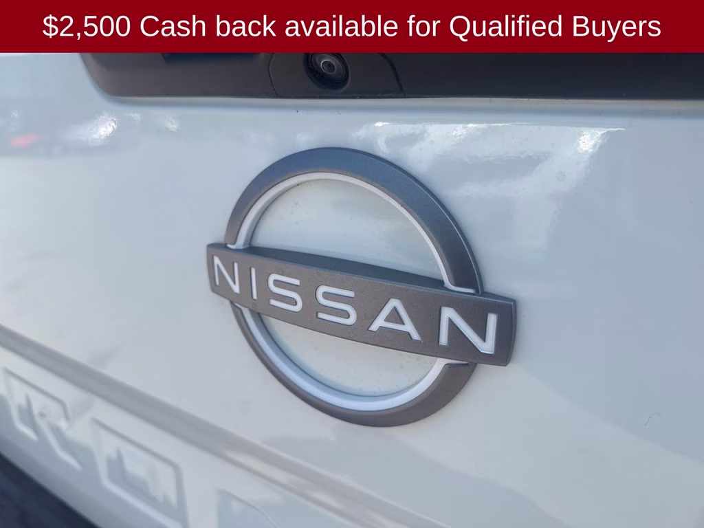 2026 Glacier White Nissan Frontier S 4X4 Truck
