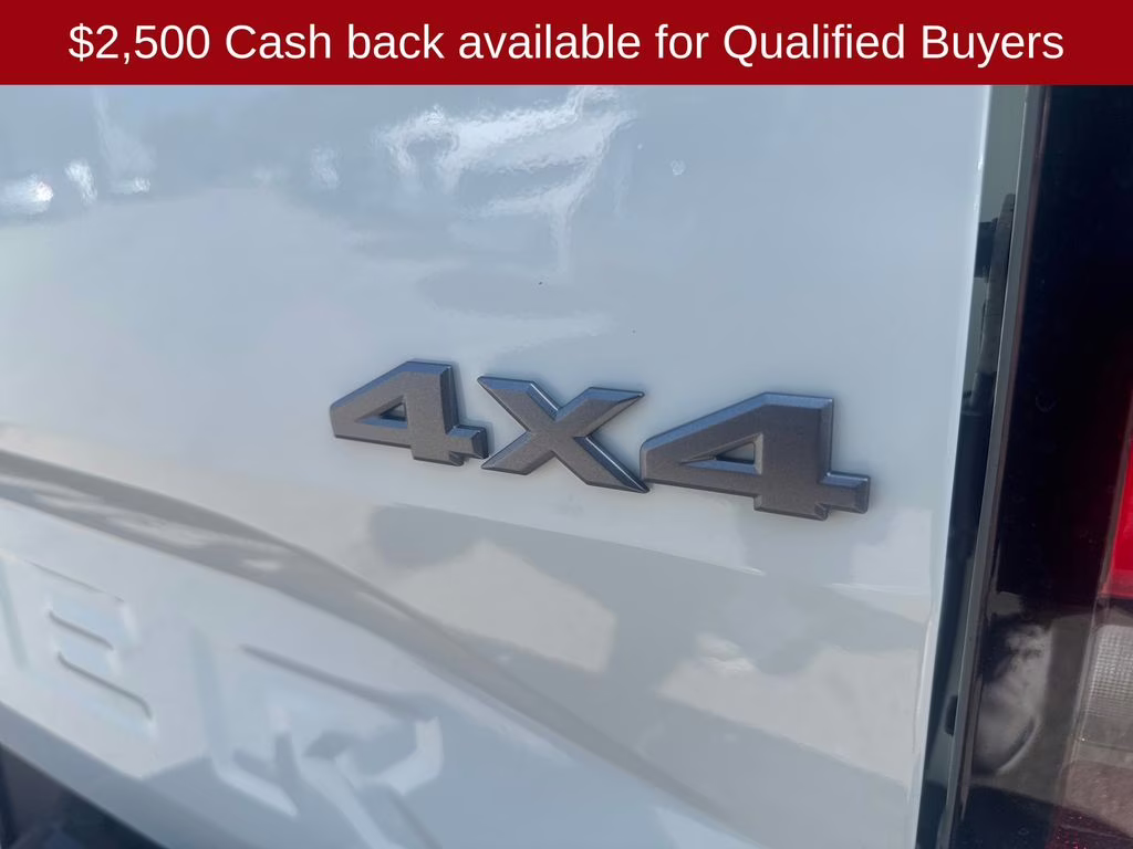 2026 Glacier White Nissan Frontier S 4X4 Truck