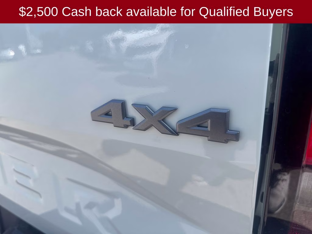 2026 Glacier White Nissan Frontier S 4X4 Truck
