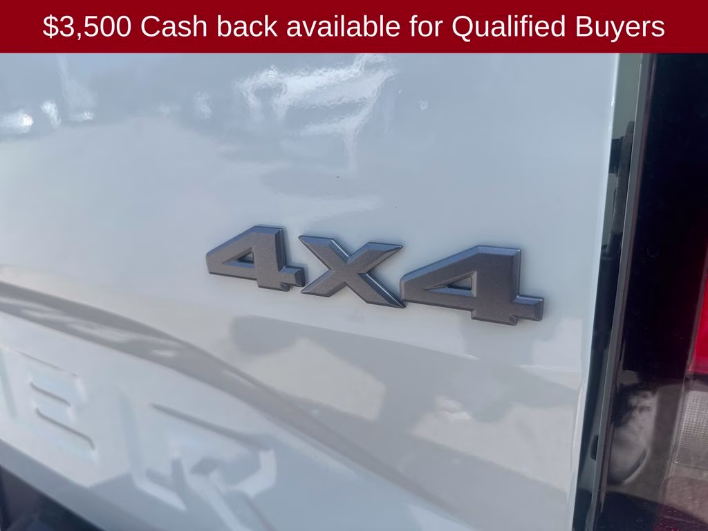 2026 Glacier White Nissan Frontier S 4X4 Truck