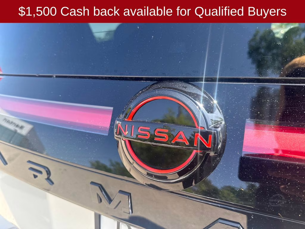 2026 Aspen White/Super Black Nissan Armada PRO-4X 4X4 SUV