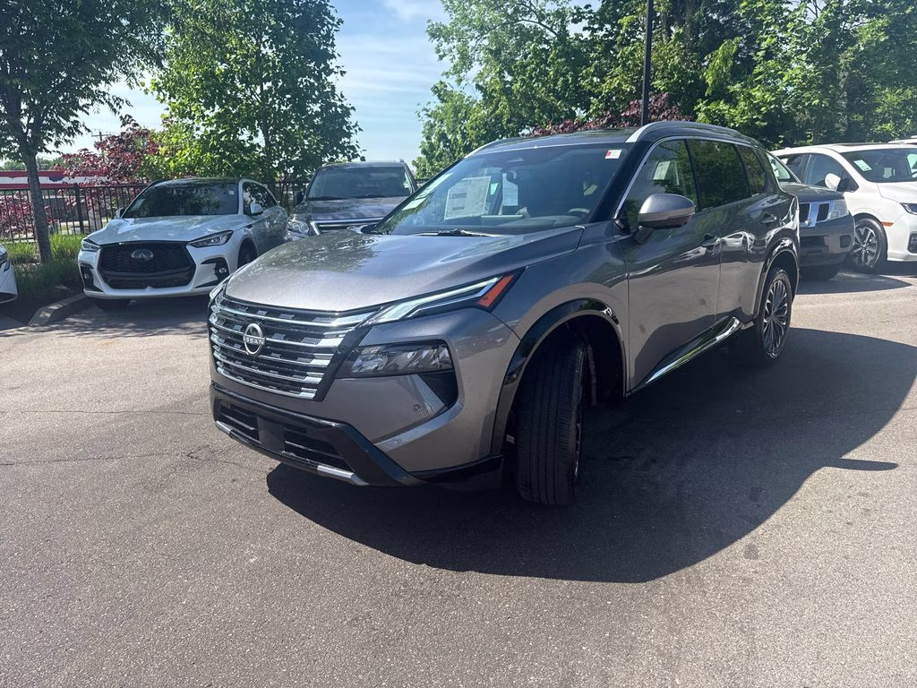 2026 Gun Metallic Nissan Rogue Platinum AWD SUV