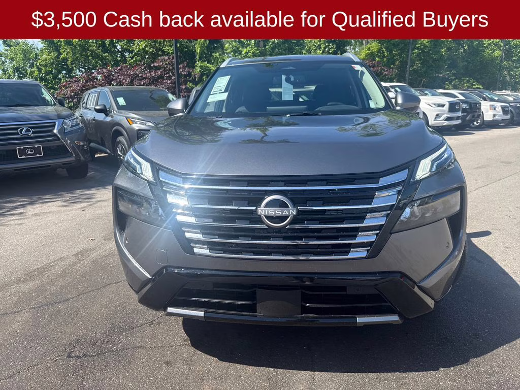 2026 Gun Metallic Nissan Rogue Platinum AWD SUV