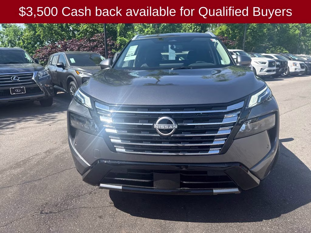 2026 Gun Metallic Nissan Rogue Platinum AWD SUV