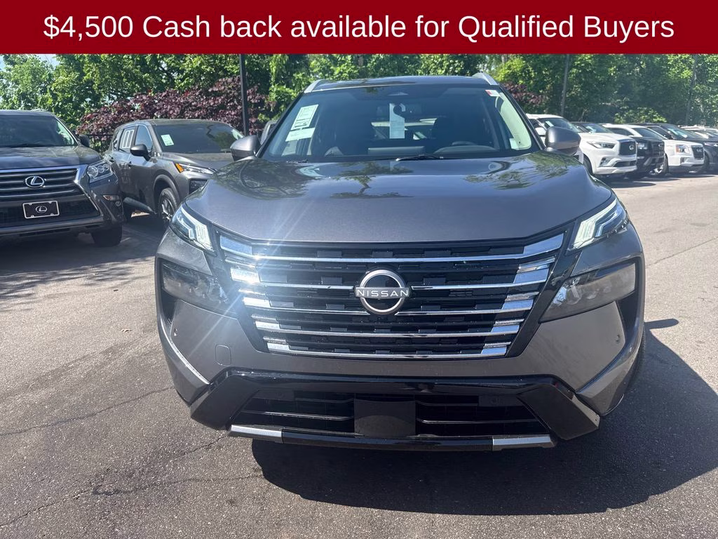 2026 Gun Metallic Nissan Rogue Platinum AWD SUV