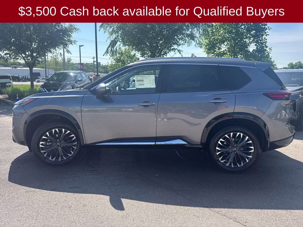 2026 Gun Metallic Nissan Rogue Platinum AWD SUV