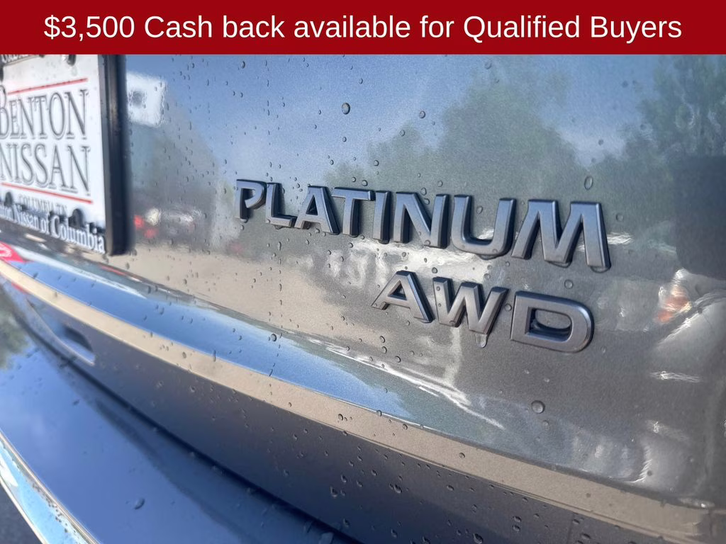 2026 Gun Metallic Nissan Rogue Platinum AWD SUV