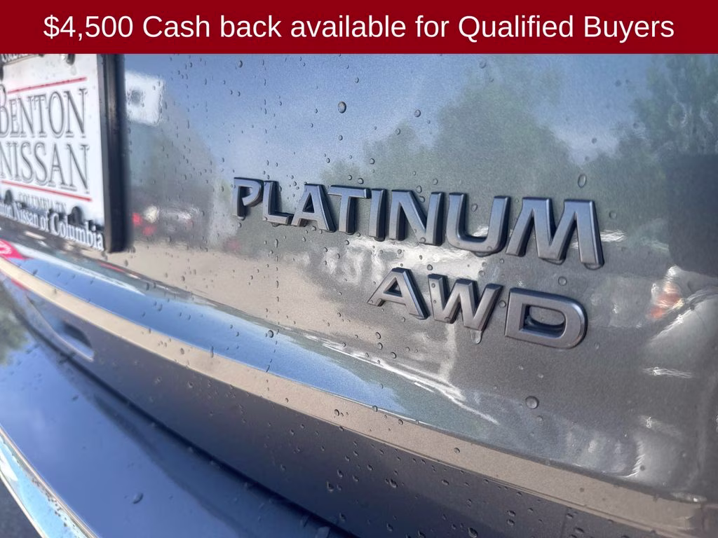 2026 Gun Metallic Nissan Rogue Platinum AWD SUV