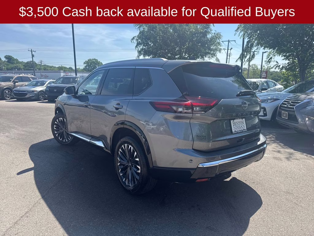 2026 Gun Metallic Nissan Rogue Platinum AWD SUV