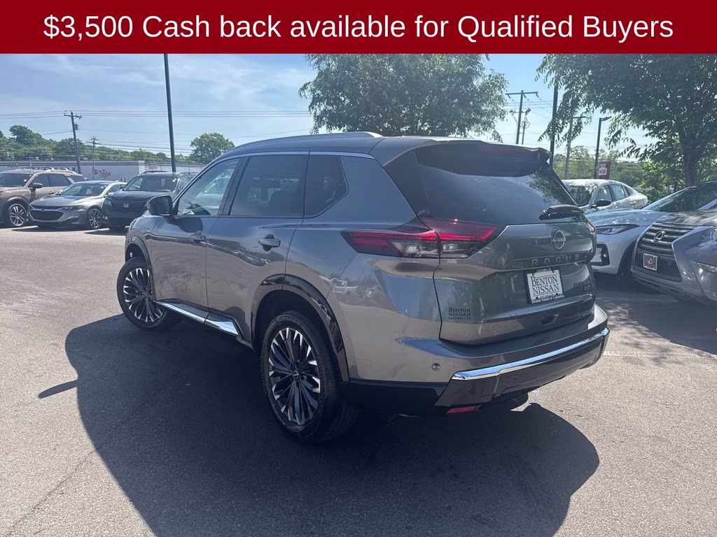 2026 Gun Metallic Nissan Rogue Platinum AWD SUV