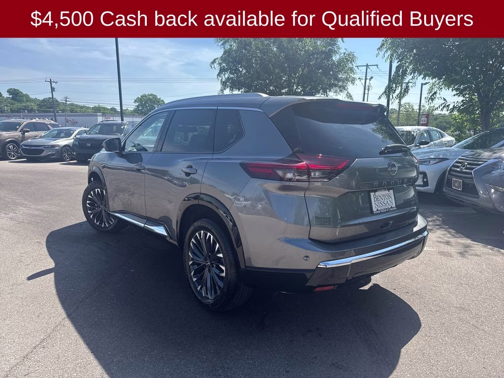 2026 Gun Metallic Nissan Rogue Platinum AWD SUV