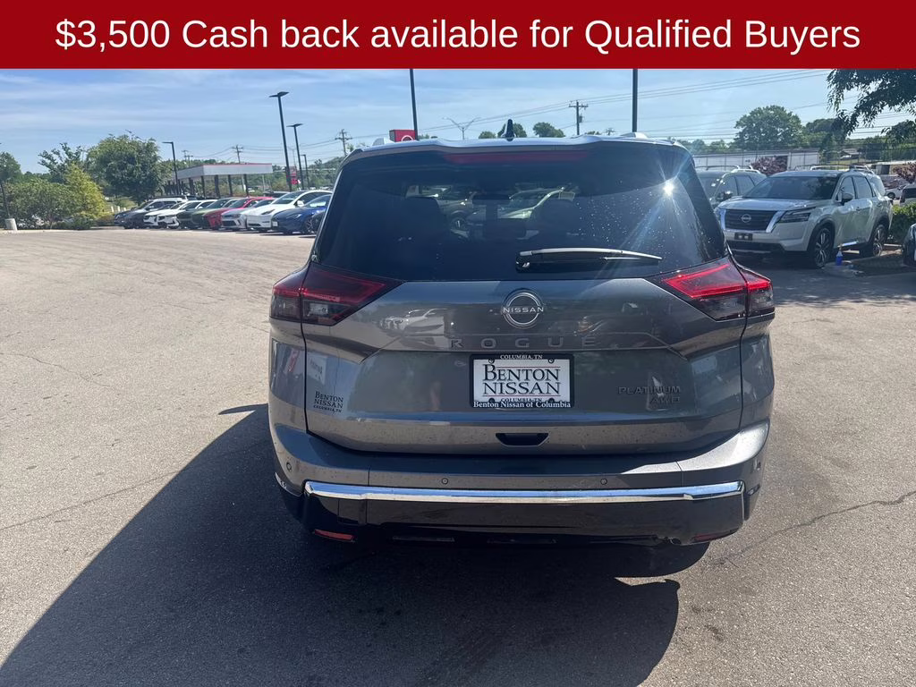 2026 Gun Metallic Nissan Rogue Platinum AWD SUV