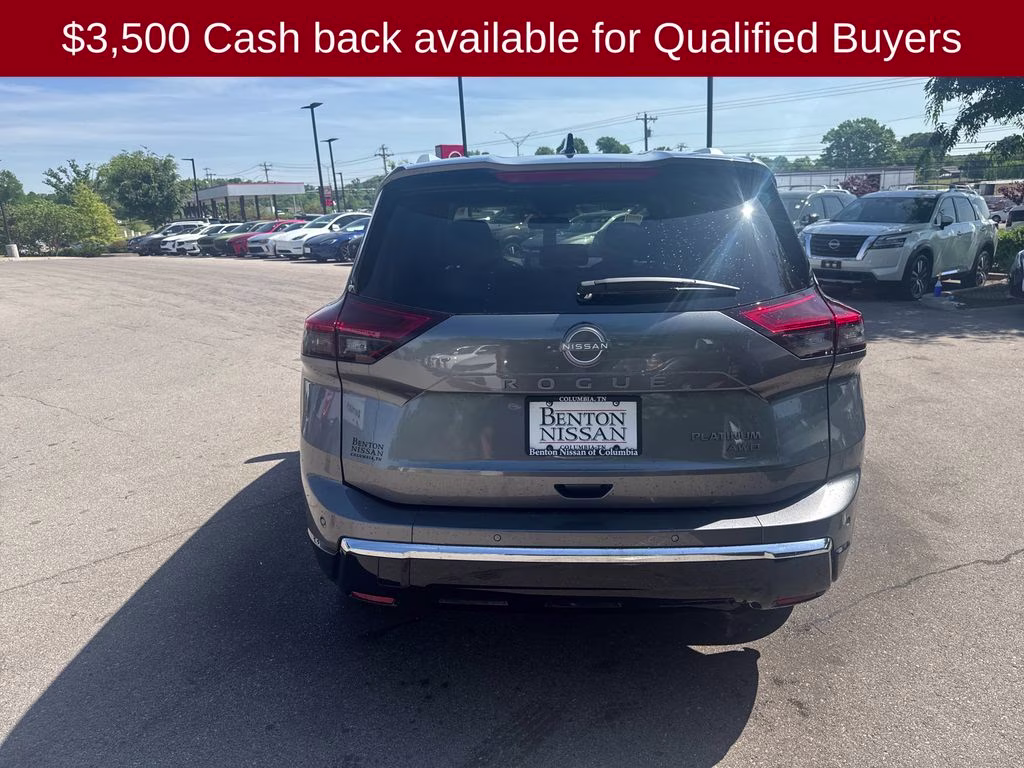 2026 Gun Metallic Nissan Rogue Platinum AWD SUV