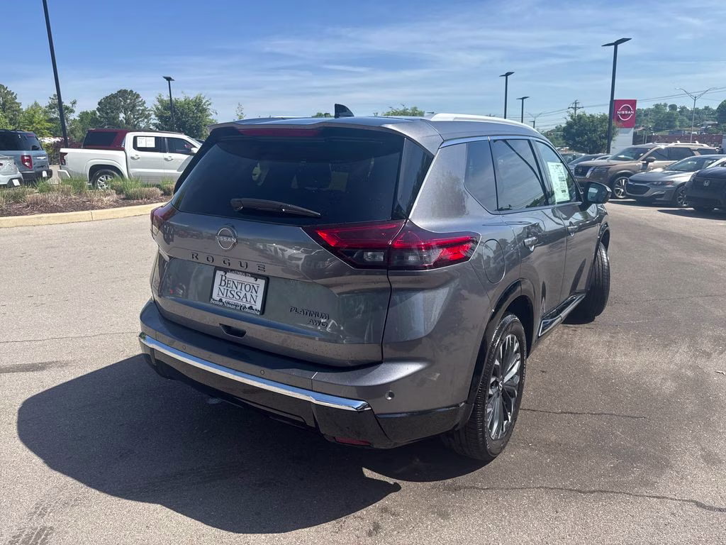 2026 Gun Metallic Nissan Rogue Platinum AWD SUV