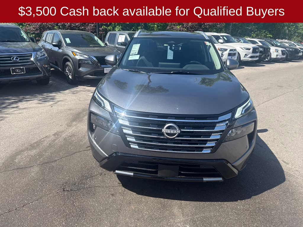 2026 Gun Metallic Nissan Rogue Platinum AWD SUV