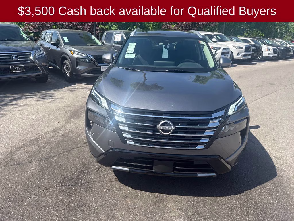 2026 Gun Metallic Nissan Rogue Platinum AWD SUV