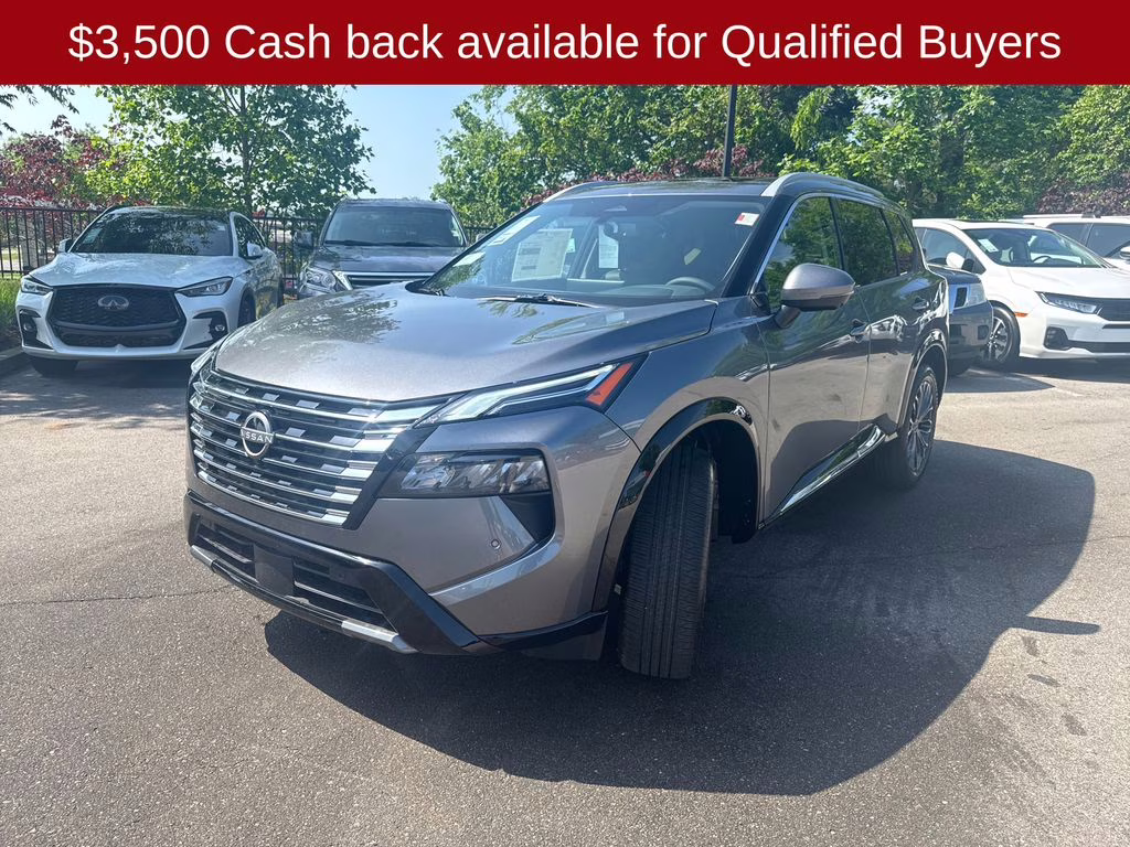 2026 Gun Metallic Nissan Rogue Platinum AWD SUV