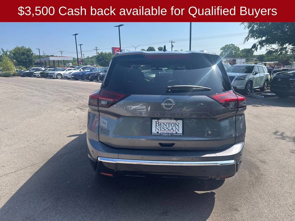 2026 Gun Metallic Nissan Rogue Platinum AWD SUV