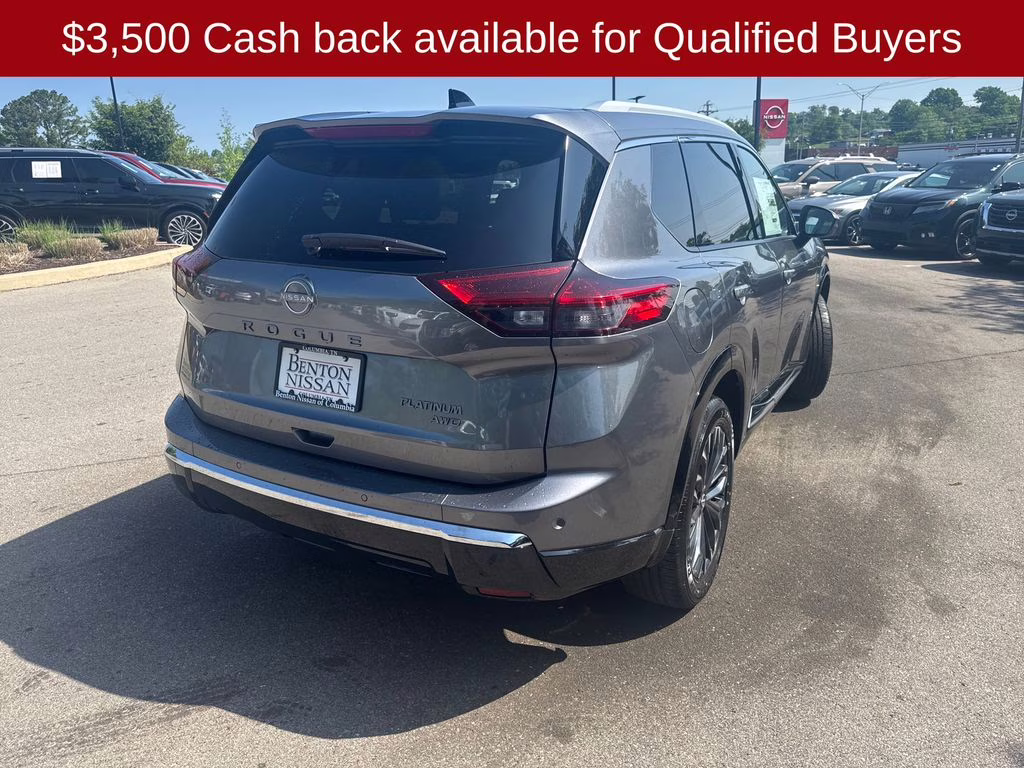 2026 Gun Metallic Nissan Rogue Platinum AWD SUV