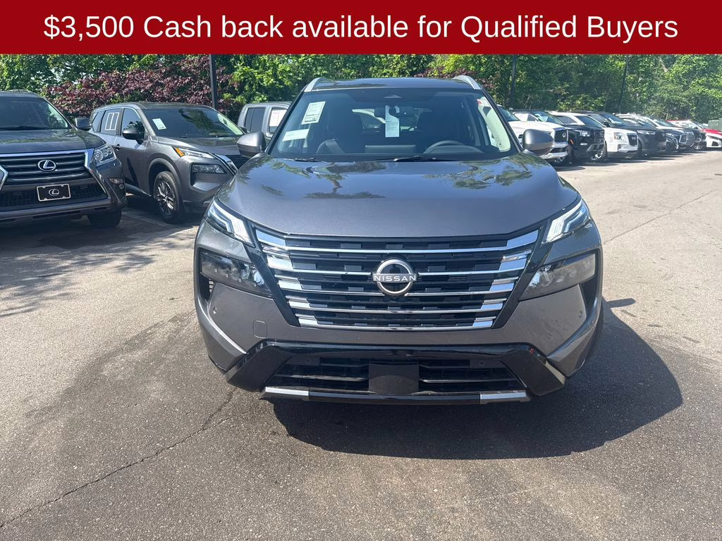 2026 Gun Metallic Nissan Rogue Platinum AWD SUV