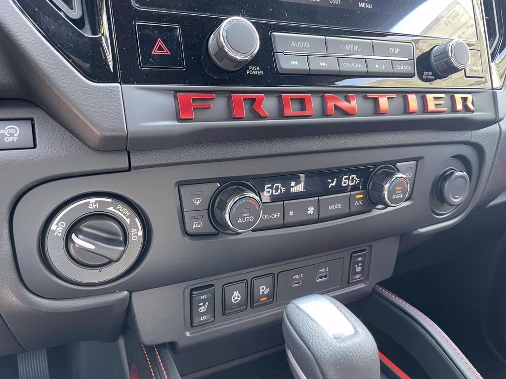 2026 Super Black Nissan Frontier PRO-4X 4X4 Truck