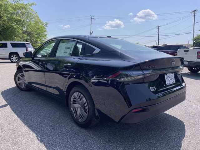2026 Super Black Nissan Sentra S FWD Sedan
