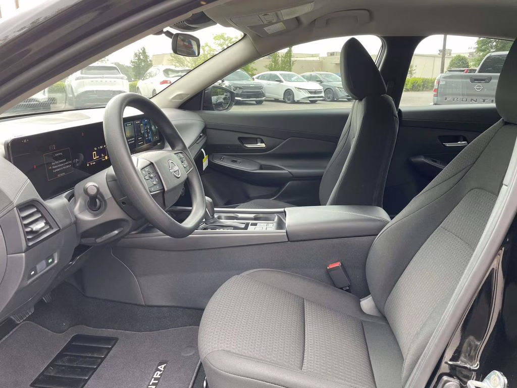 2026 Super Black Nissan Sentra S FWD Sedan