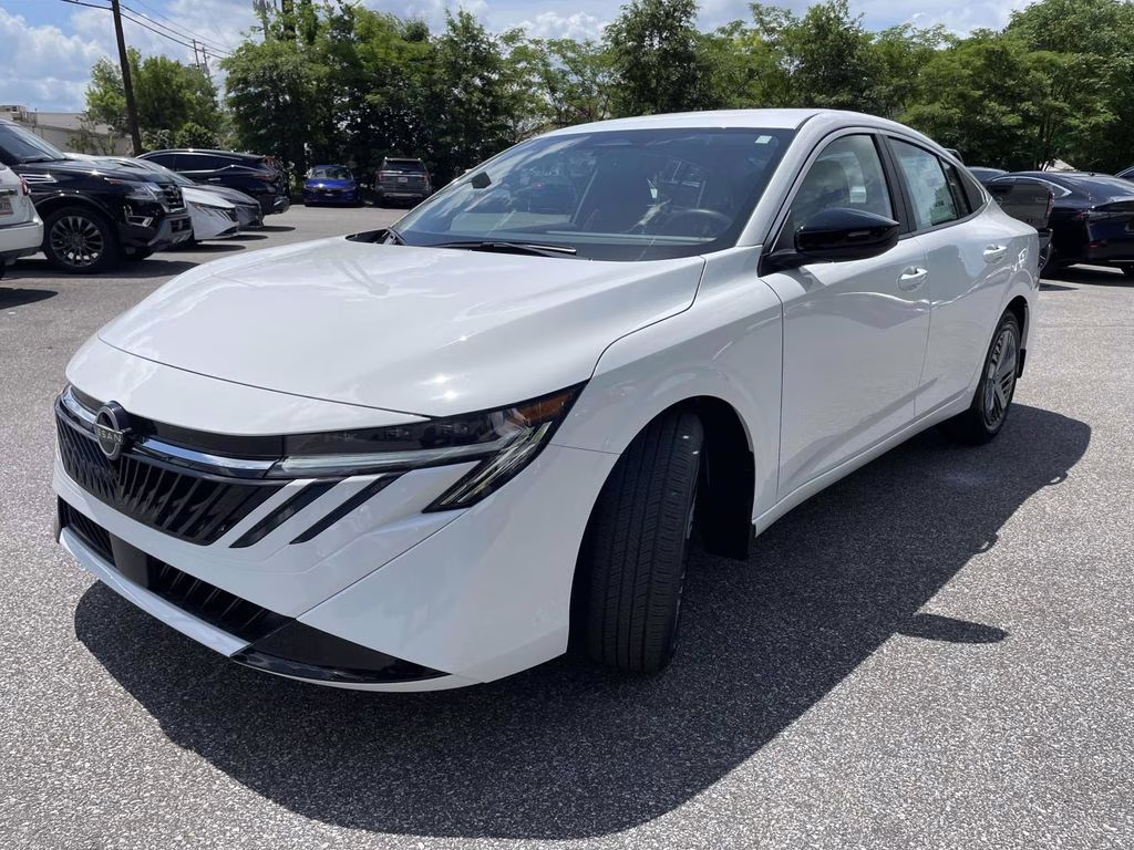 2026 Fresh Powder Nissan Sentra SV FWD Sedan