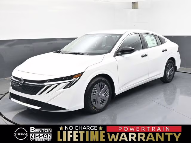 2026 Fresh Powder Nissan Sentra S FWD Sedan