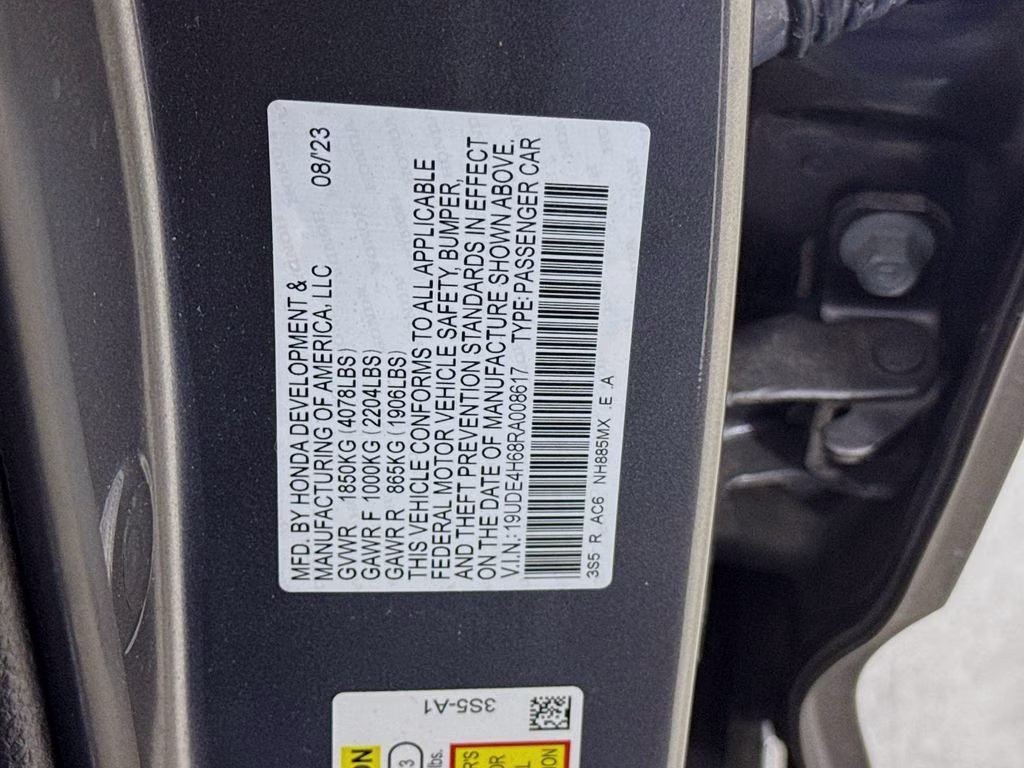 2024 Gray Acura Integra A-Spec Tech Package FWD Hatchback