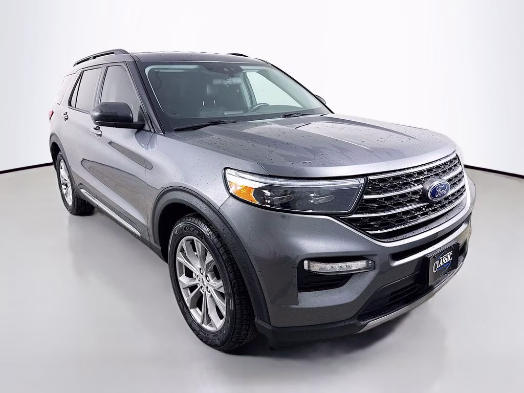 2022 Gray Metallic Ford Explorer XLT RWD SUV