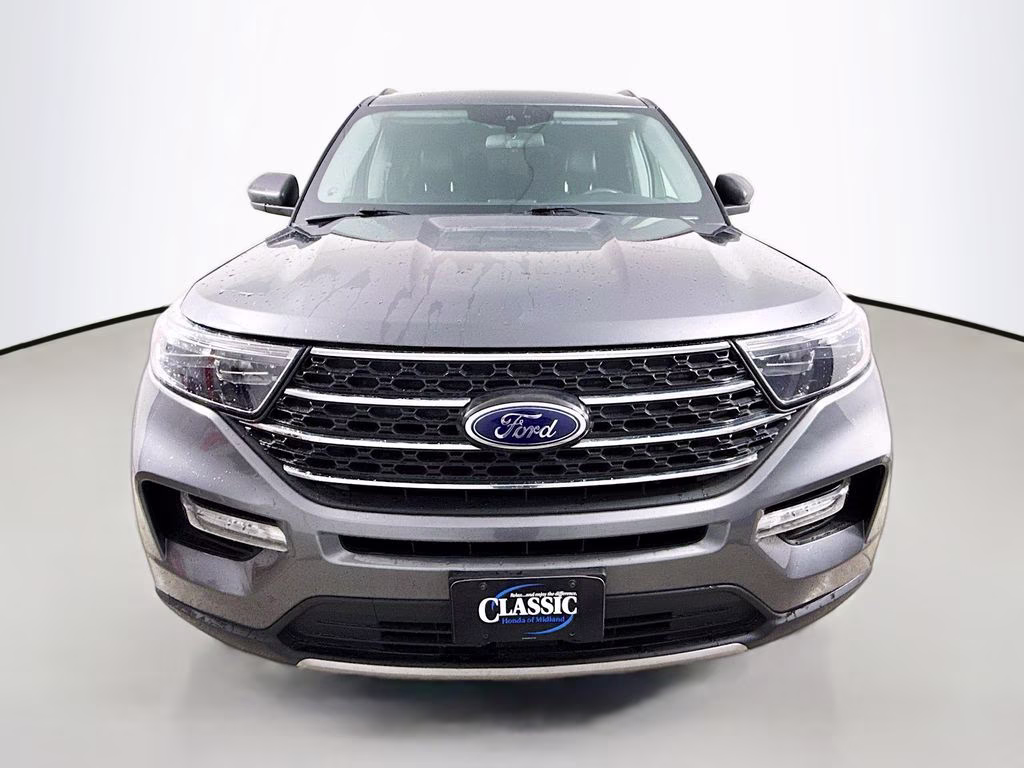 2022 Gray Metallic Ford Explorer XLT RWD SUV