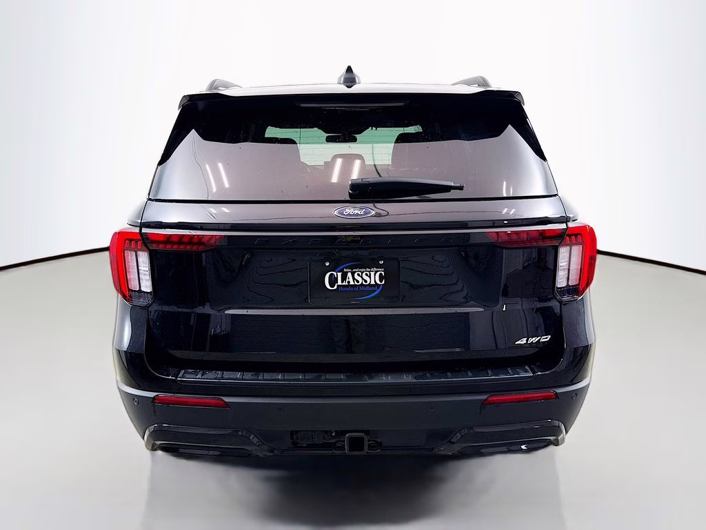 2025 Black Metallic Ford Explorer ST-Line 4X4 SUV