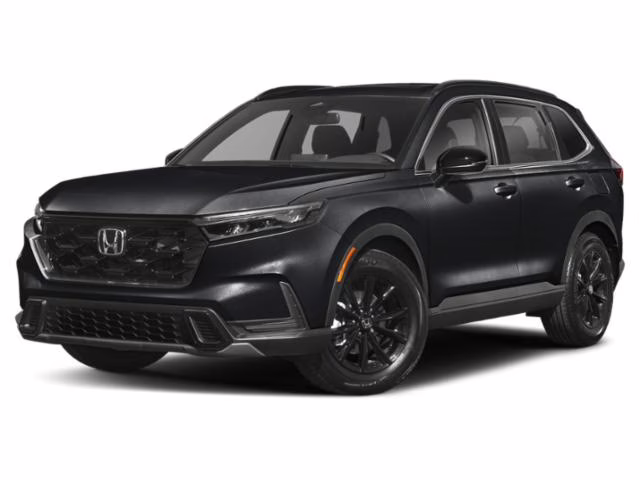 2023 Black Honda CR-V Hybrid Sport FWD SUV
