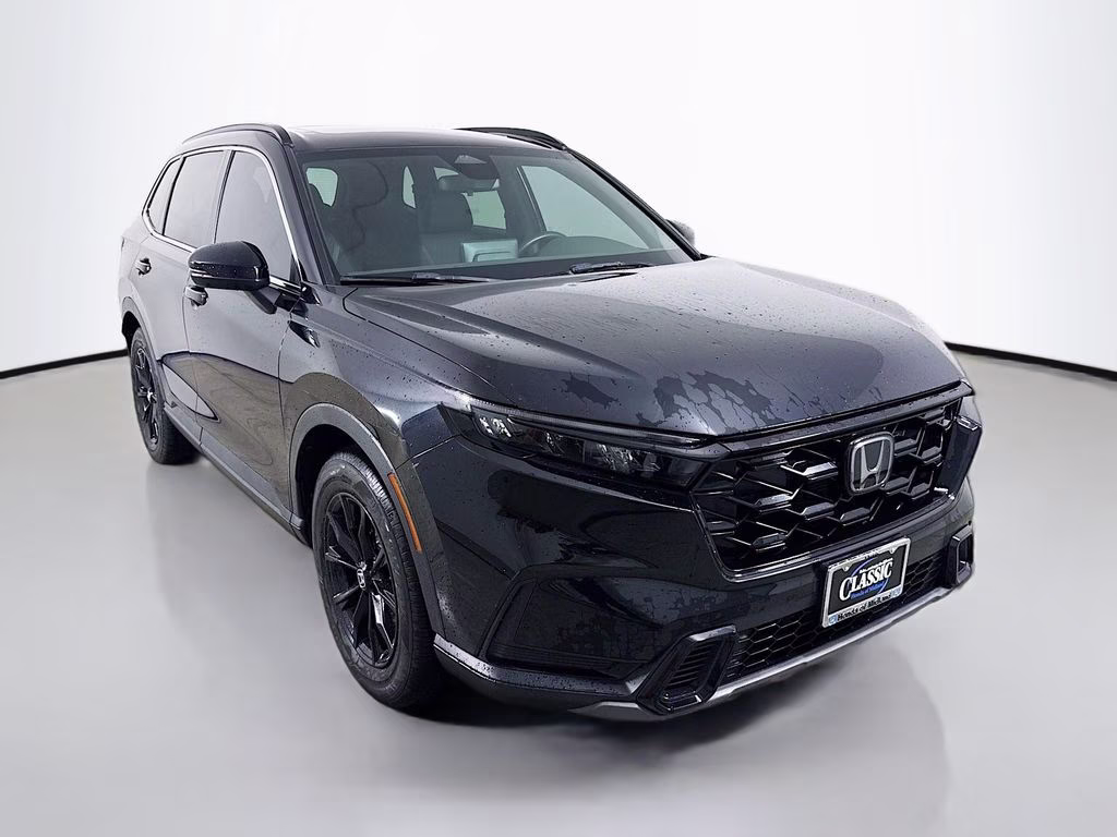2023 Black Honda CR-V Hybrid Sport FWD SUV