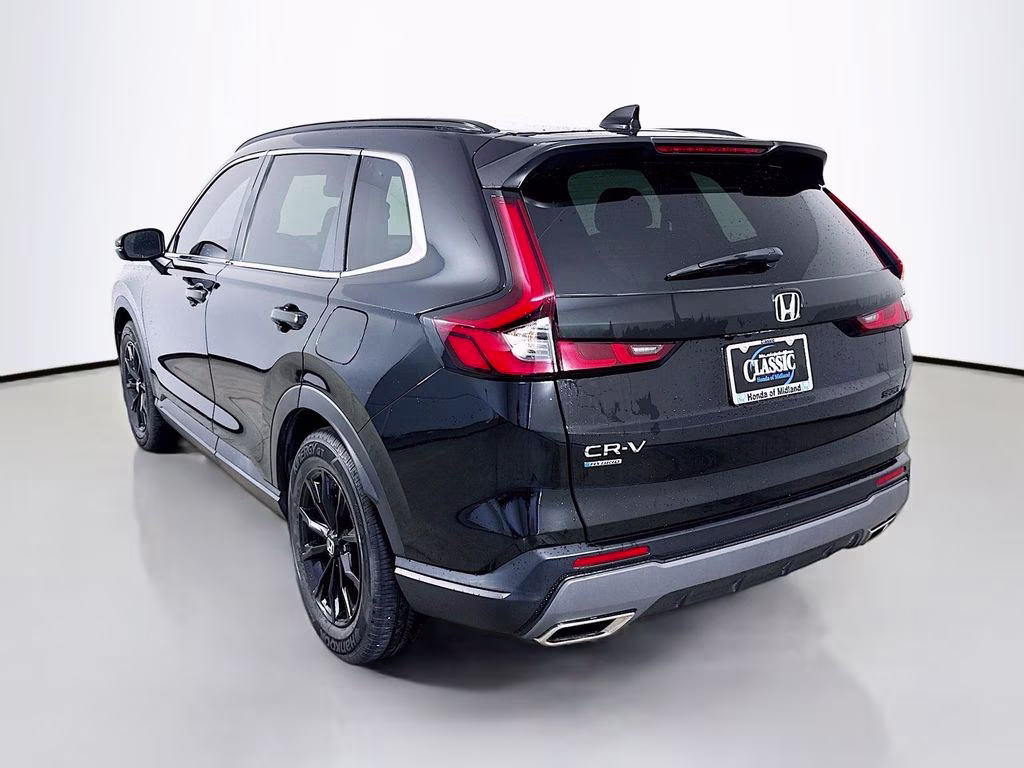 2023 Black Honda CR-V Hybrid Sport FWD SUV
