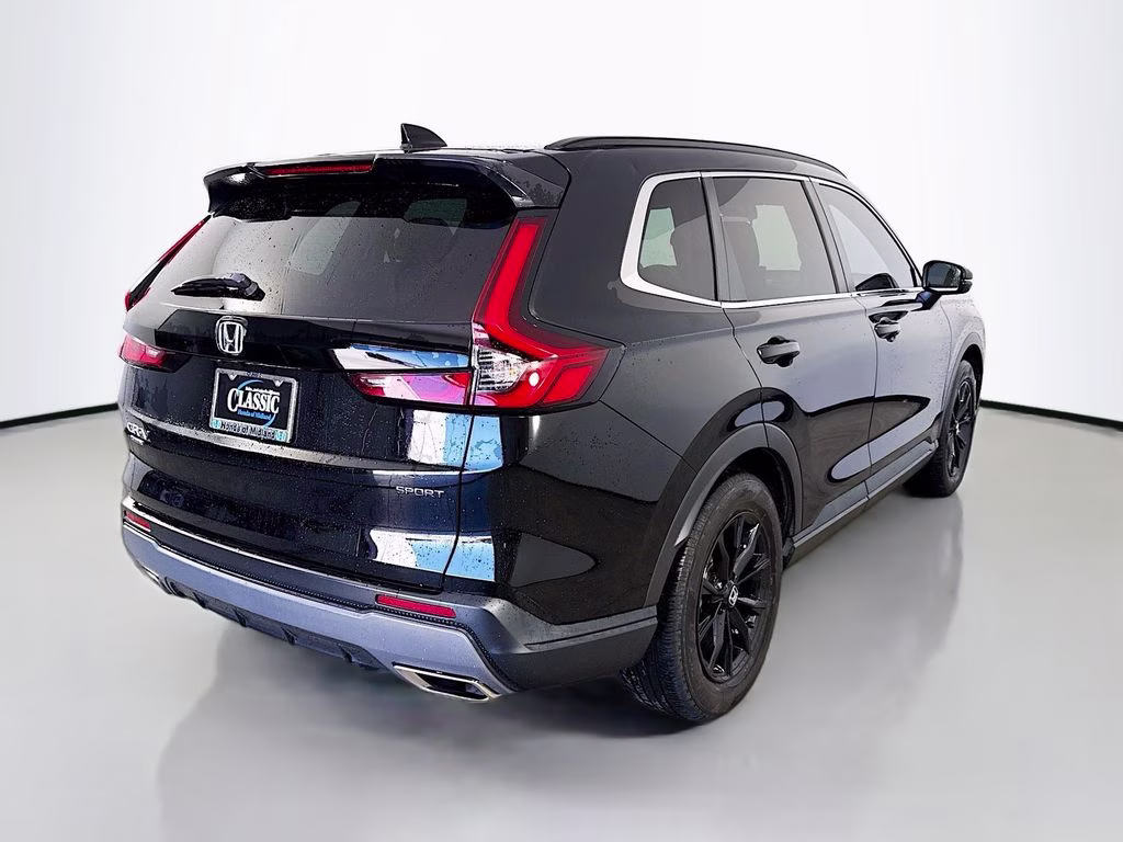 2023 Black Honda CR-V Hybrid Sport FWD SUV
