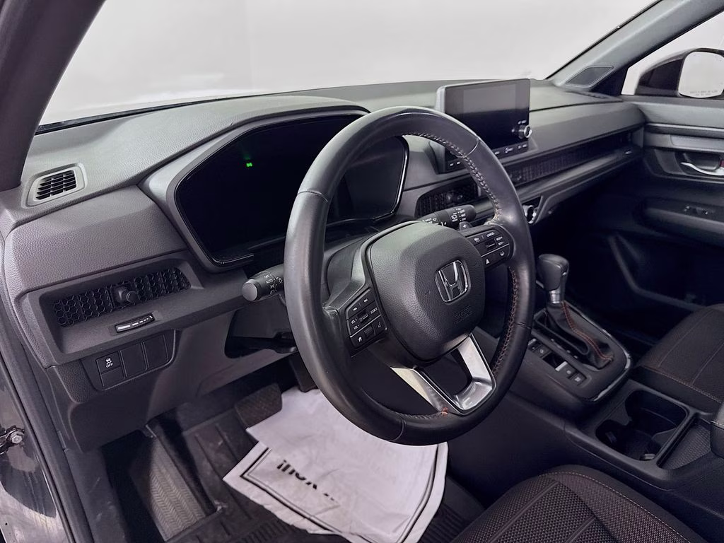 2023 Black Honda CR-V Hybrid Sport FWD SUV